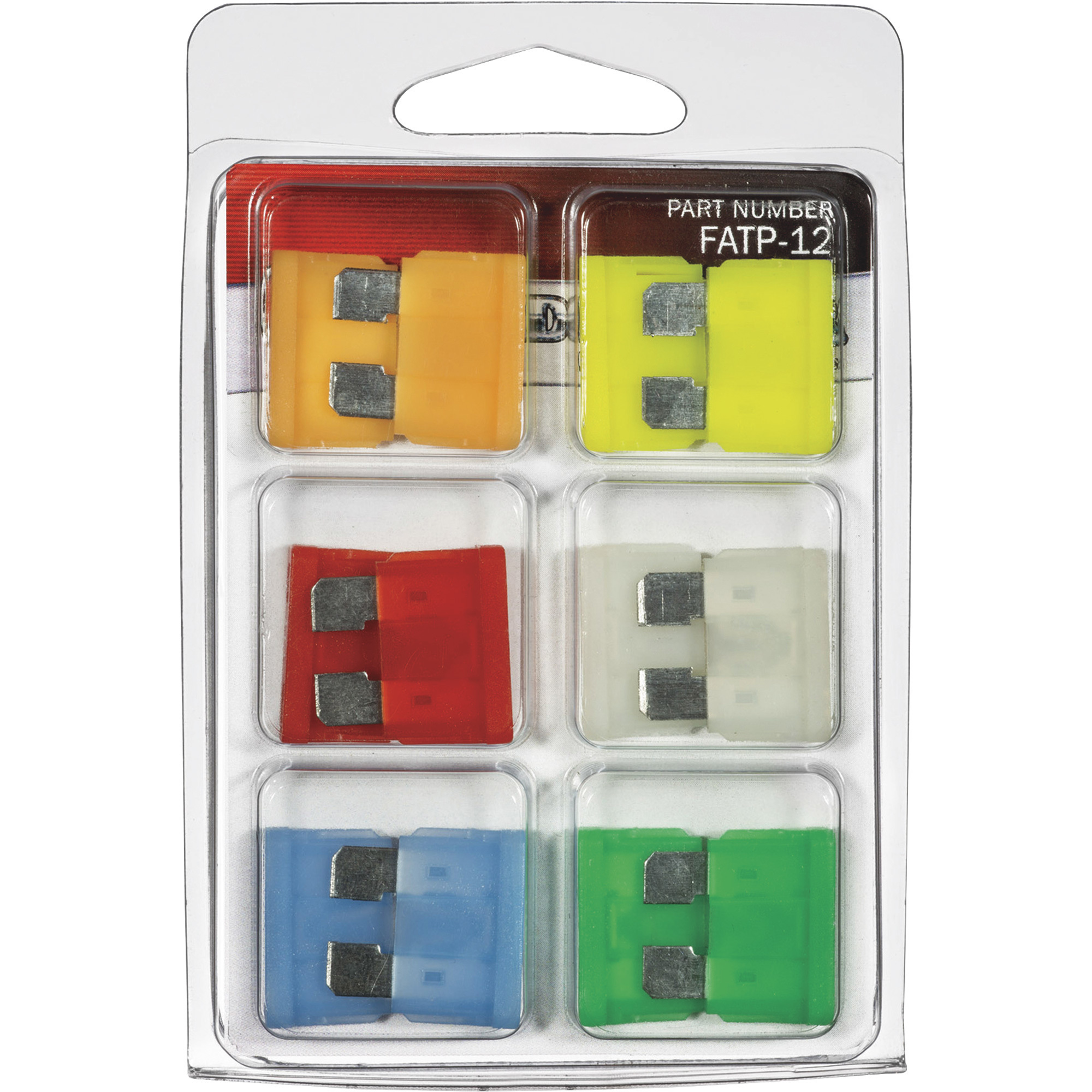 RoadMaster ATP Standard Blade LED Fuse Kit, 12-Pack, Model# FATP-12